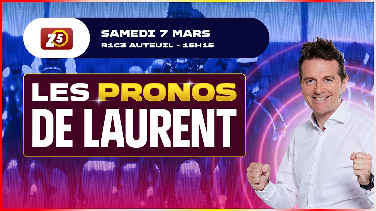 Le Prono quinté pour le ZE5 Ordre du 7 mars 2026 à Auteuil.