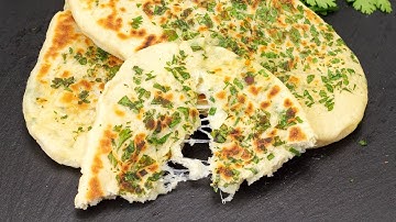 Cheese Stuffed Naan Bread