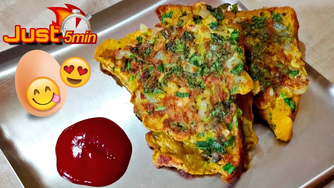 French Toast Egg French Toast Indian style Egg breakfast Quick