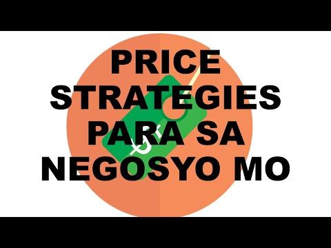 Video: Pagpepresyo Sa Marketing