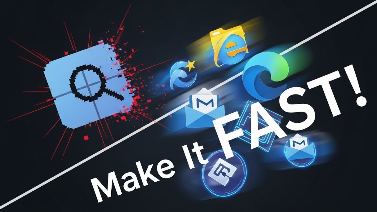 Как исправить медленный поиск в Windows 11!