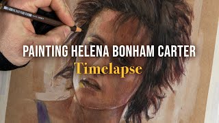 Download Lagu Painting Helena Bonham Carter as Marla Singer in Fight Club MP3