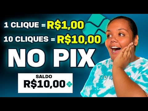 COMO GANHAR DINHEIRO NA INTERNET APENAS CLICANDO NO PIX