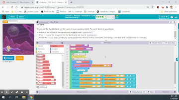 CSD Unit 3: Lesson 17: Project - Interactive Card Part 2