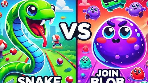 🔥 Join Blob Clash vs Snake Run – Epic Funny Game Fight! | Insane Blob vs Snake Showdown 😂 #Shorts