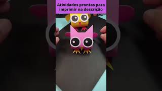 Coruja de papel