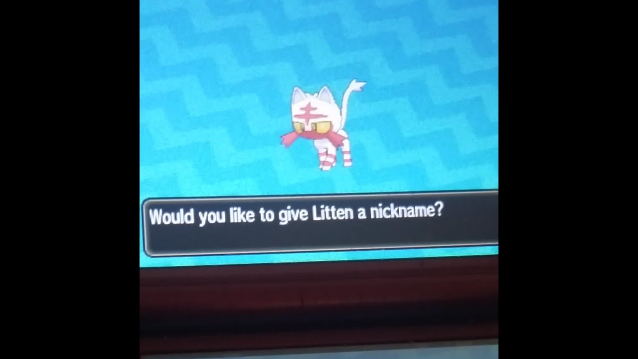 Shiny Litten First Soft Reset YouTube
