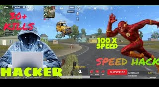 pubg mobile lite - hacker in my match! speed hack pubg lite hacker gameplay😱 screenshot 4