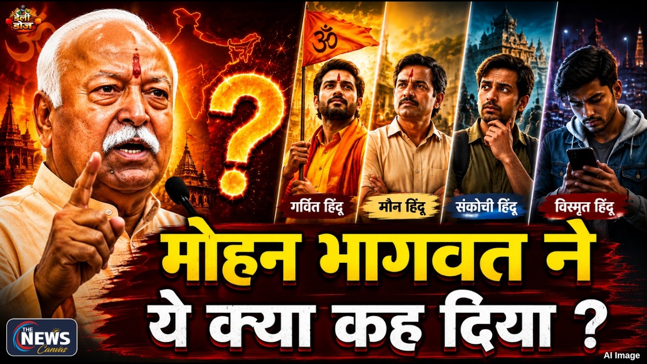 क्या आप हिंदू हैं ? | Hindus in India | Mohan Bhagwat | PM Modi | Yogi Adityanath | Daily Dose |