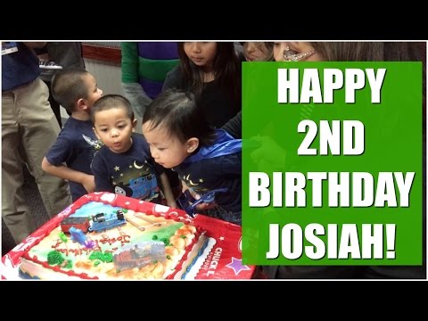 HAPPY 2ND BIRTHDAY JOSIAH! - February 26, 2016