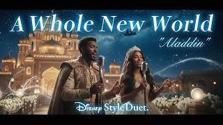 A Whole New World  Aladdin  Disney Style Cinematic Duet