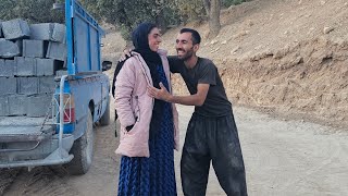 The life of the nomads and Davood Barayi—the "Emperor"—heading out for filming.