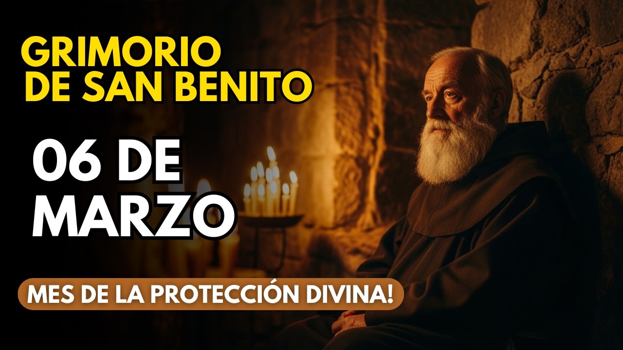 ESTA ORACIÓN DE SAN BENITO alejará todo el MAL de tu vida 🙏