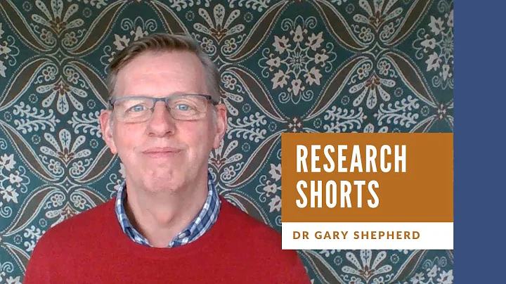Research Shorts - Dr Gary Shepherd