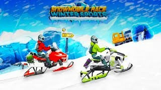 Snowmobile Game - Risky Road Snowmobile Race For Android ᴴᴰ screenshot 1