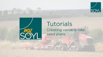 SOYL - MySOYL: Creating variable seed rate plans
