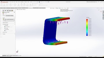 How to analyse the knuckle holder of a gokart vehicle in Solidworks