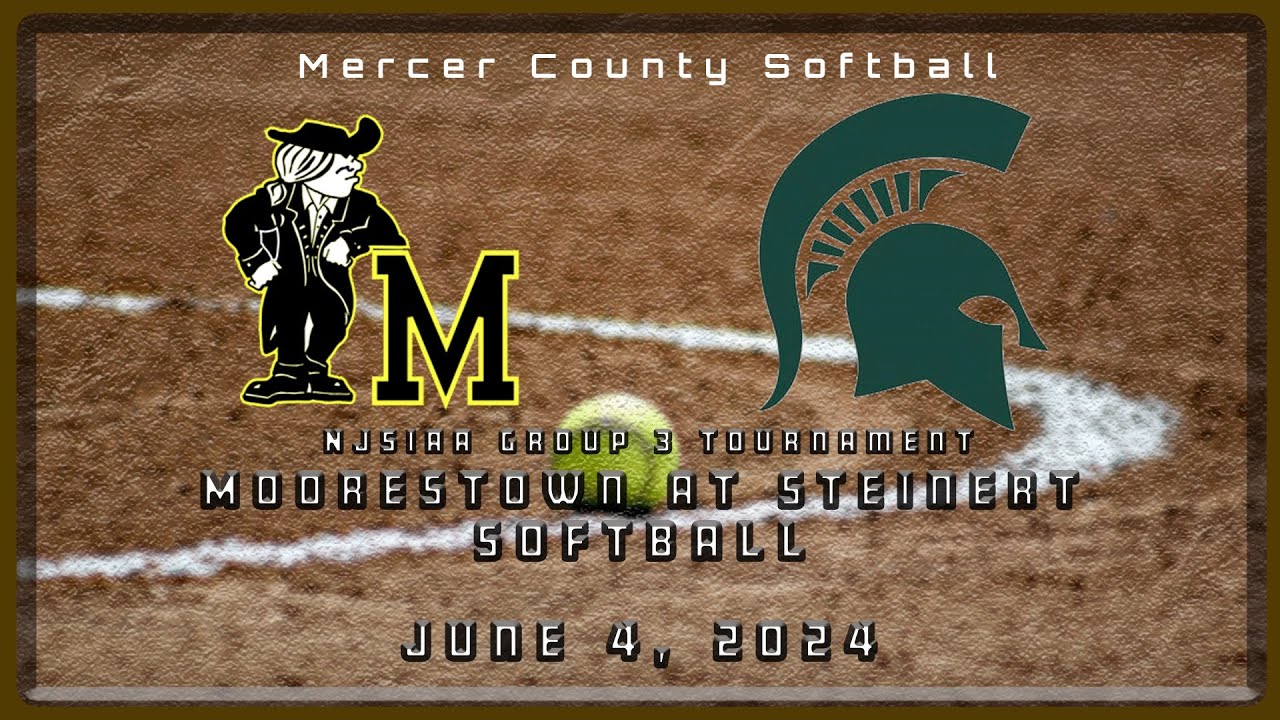 High School Softball NJSIAA Group 3 Moorestown Quakers at Steinert Spartans 6/4/24 YouTube