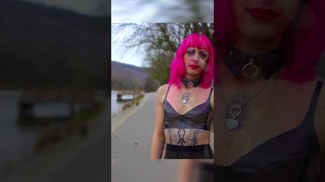 Asymmetrical Latex Skirt & Bra Set 🎥 Full Video ⬆️