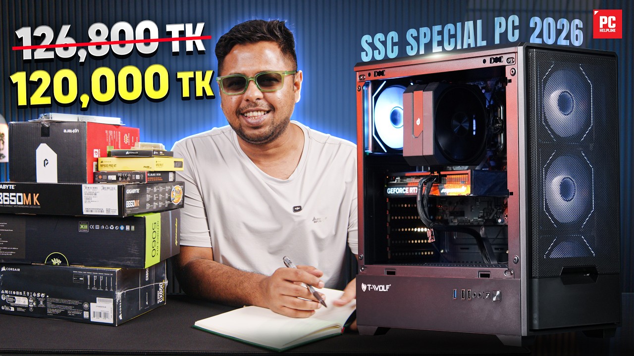 120K SSC Special PC Build ft. RTX 5060 | Editing + A.I.
