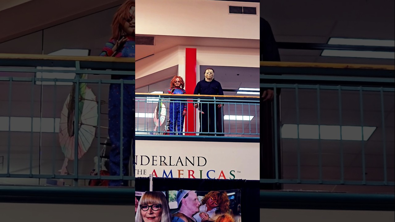 Michael & Chucky Caught Me Staring #horror #halloweenevent #halloween