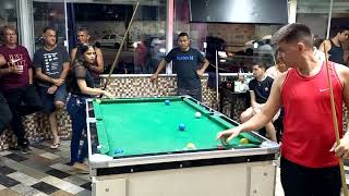 Natacha X russinho.  torneio em Ramos bar Daniel rj