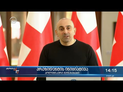 საქართველოს პრეზიდენტის ინიციატივა და პოლიტიკური შეფასებები
