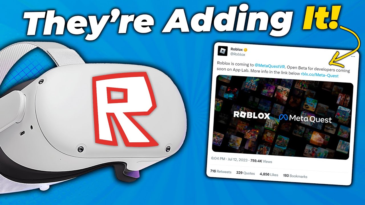 Roblox' is coming to Meta Quest VR headsets