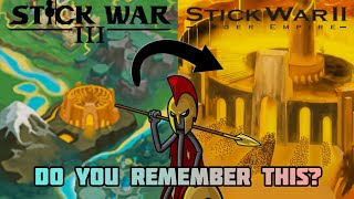 Do You Remember This Place From Stick War 2 Intro? Stick War 3 Campaign Map Leaked Spoilers