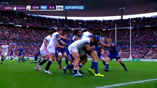 Intercept From Remy Grosso Sets Up Exciting French Attack Natwest 6 Nations
