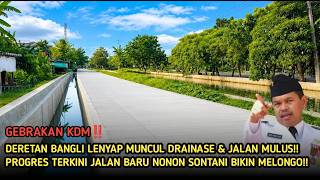 Bangli Hancur Tanpa Sisa‼️Drainase Rapih & Jalan Mulus Muncul❗Progres Jalan Baru Bikin Melongo.