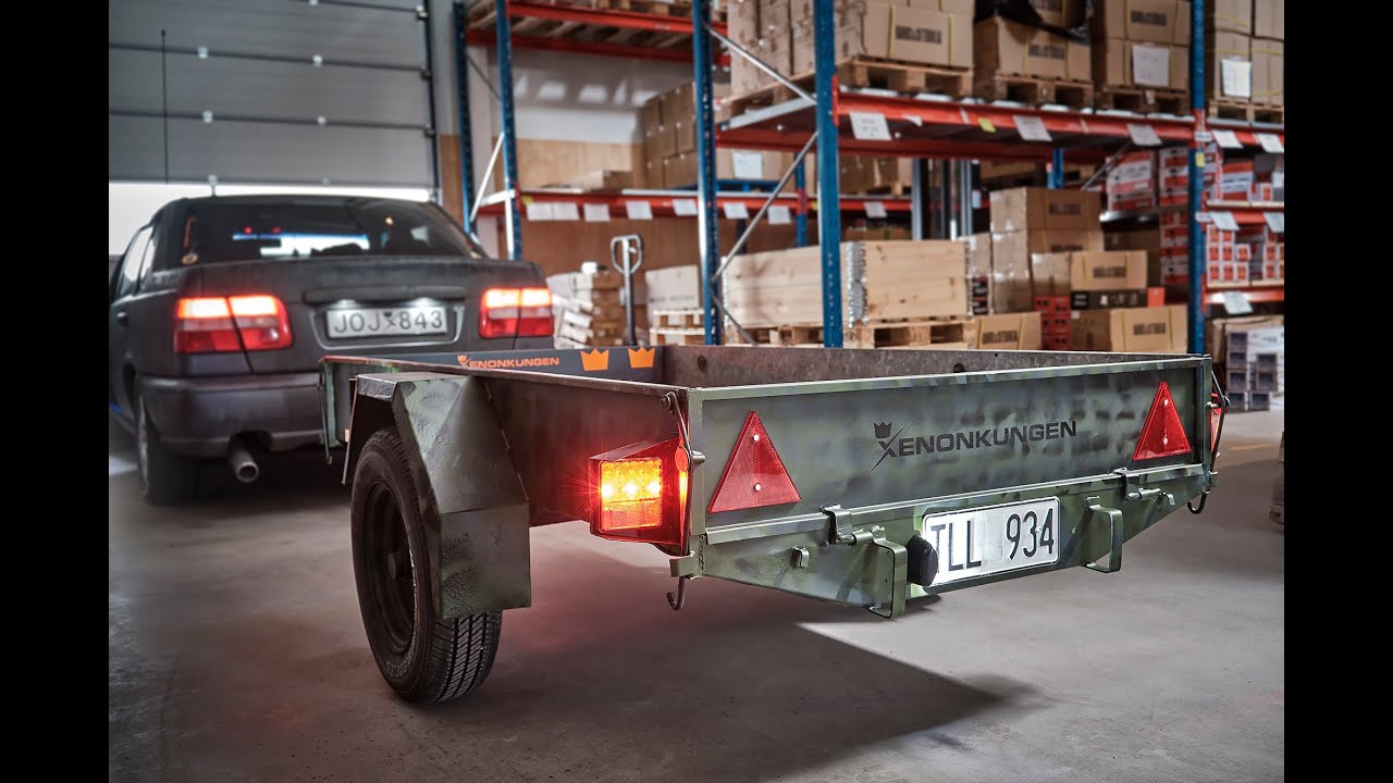 Montering av kit till släpvagn