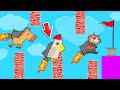 ЁМАЕ, КАК ЖЕ ЭТО СМЕШНО! САМЫЙ ЭПИЧНЫЙ УРОВЕНЬ ЗА ВСЮ ИСТОРИЮ В ULTIMATE CHICKEN HORSE