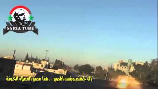 - WAR IN SYRIA - Tank SAA Vs Camera FSA