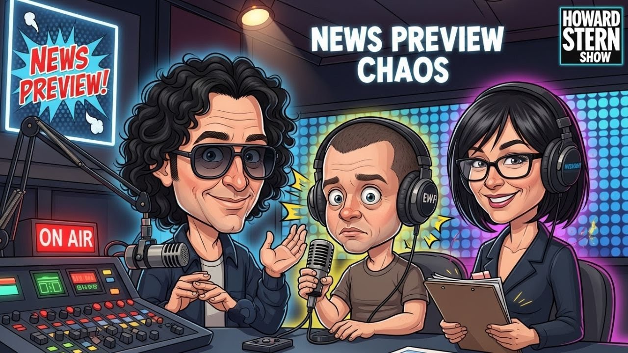 Eric the Midget, Lisa G’s Wild News Preview & Studio Meltdowns | The Howard Stern Show
