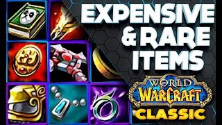 9 Vanilla WoW Rare & Expensive Items You Forgot but They'll Return in Classic WoW