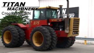 Versatile 875 Tractor Sold on ELS!