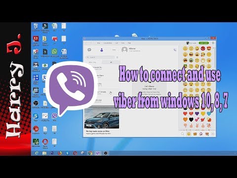 How to connect & setup Viber Messenger for windows 10, 8, 7