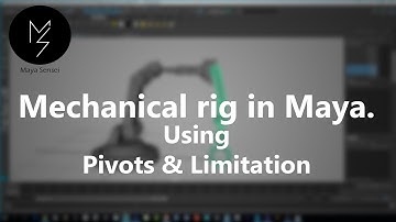 How to rig a mechanical arm in maya - revised audio