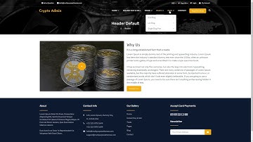 Cryptocurrency HTML Templates Bitcoin Dashboards