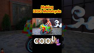 Making LEGO Motorcycle