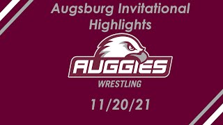 21 Men s Wrestling Augsburg Invitational Highlights