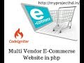 multi vendor ecommerce website in php source code | e commerce website project | Part 31