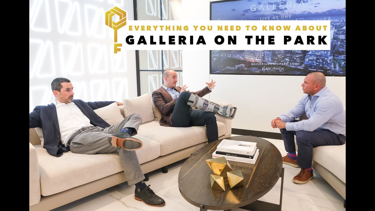 Galleria on the Park Condos, Costas Kivelos + Ryan Rabinovich & Dror Duchovny from Elad Canada & PSR