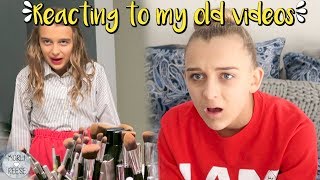 REACTING TO MY OLD KARLI REESE VIDEOS!