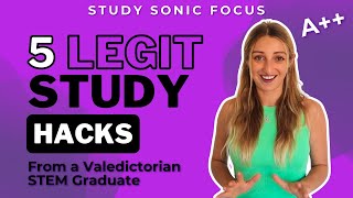 5 Legit Evidence-Based Study Hacks for Concentration, Focus and Productivity