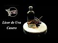 cómo hacer un LICOR DE UVAS CASERO