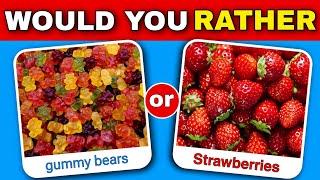 Would You Rather?.. Junk Food vs Healthy Food! 🍔🥗