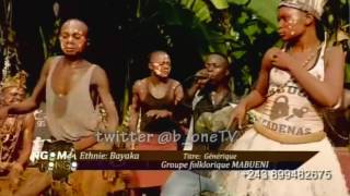 Original Congolese Rhumba danced by a Traditional Band, Bayaka Ethnic Group