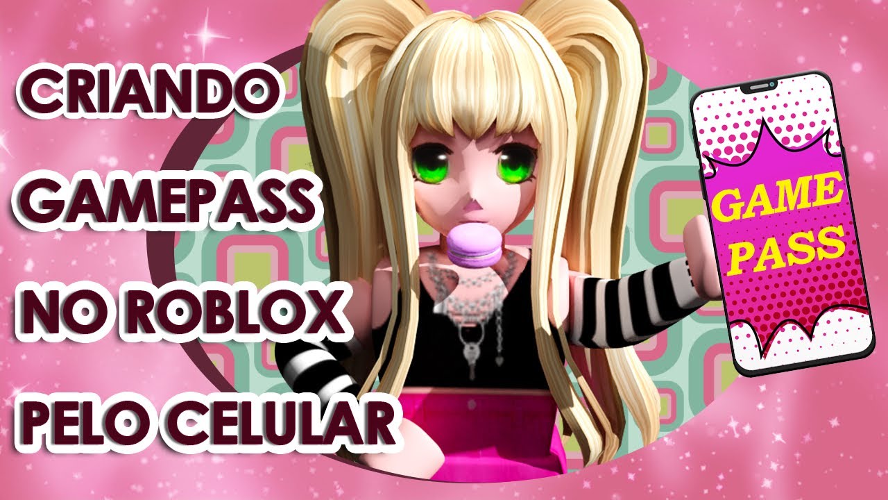 Como criar gamepass no roblox *celular e pc* 